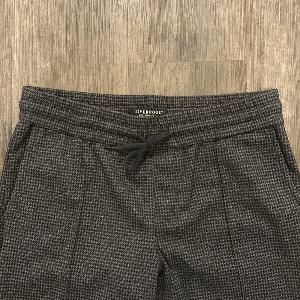 Houndstooth Drawstring Trouser - image 3